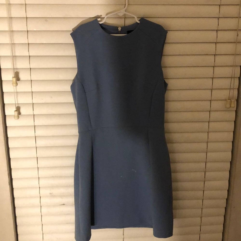 Sky blue dress